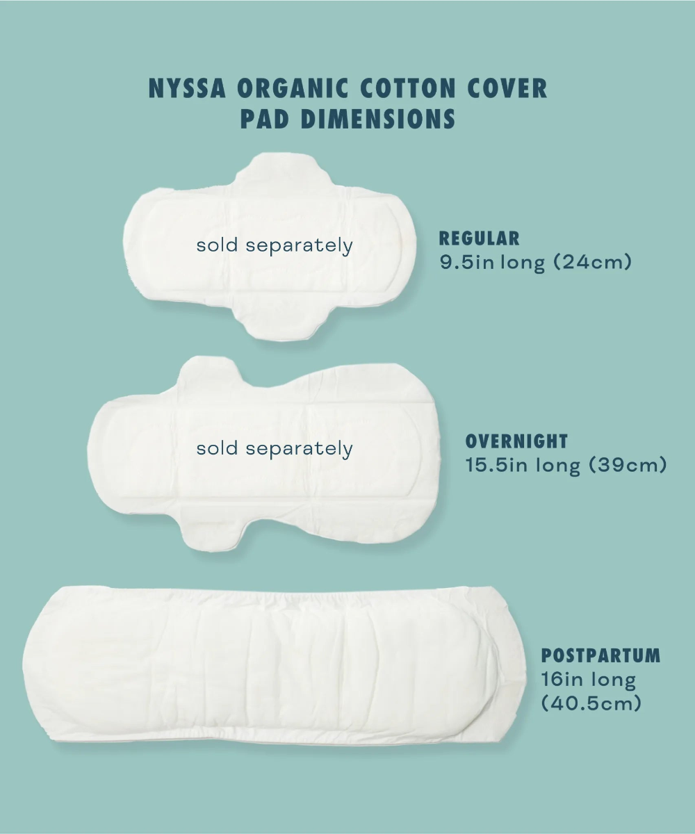 Organic Cotton Cover Postpartum Pads