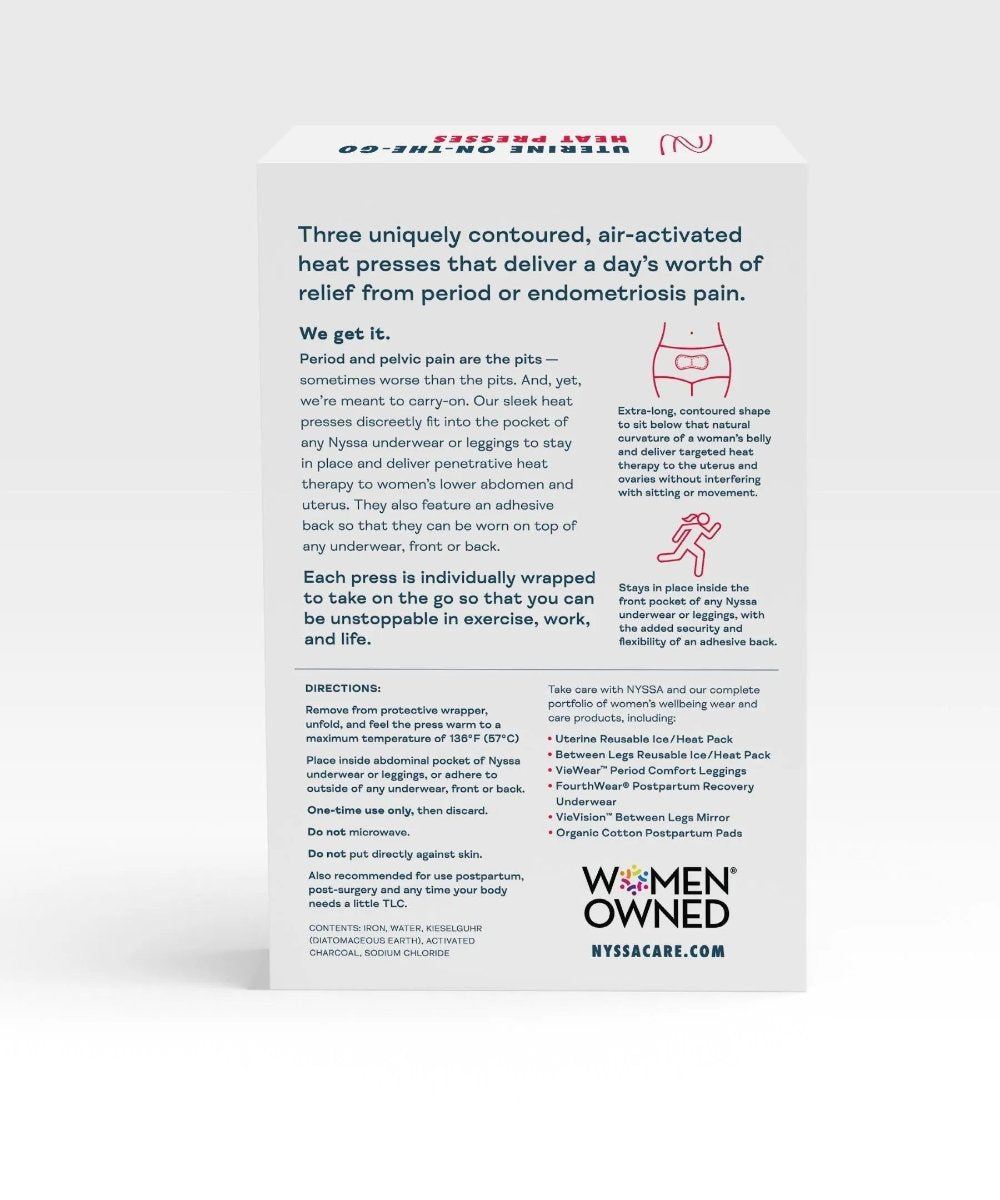 Uterine On-The-Go Heat Patches