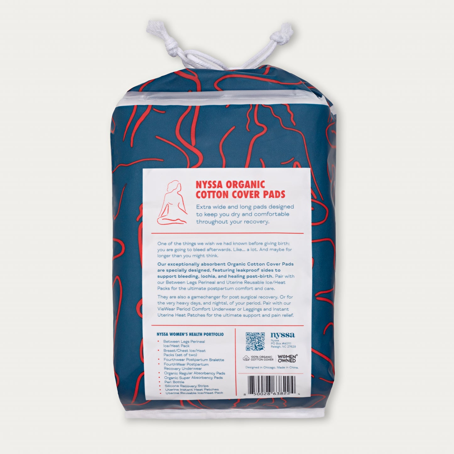Organic Cotton Cover Postpartum Pads