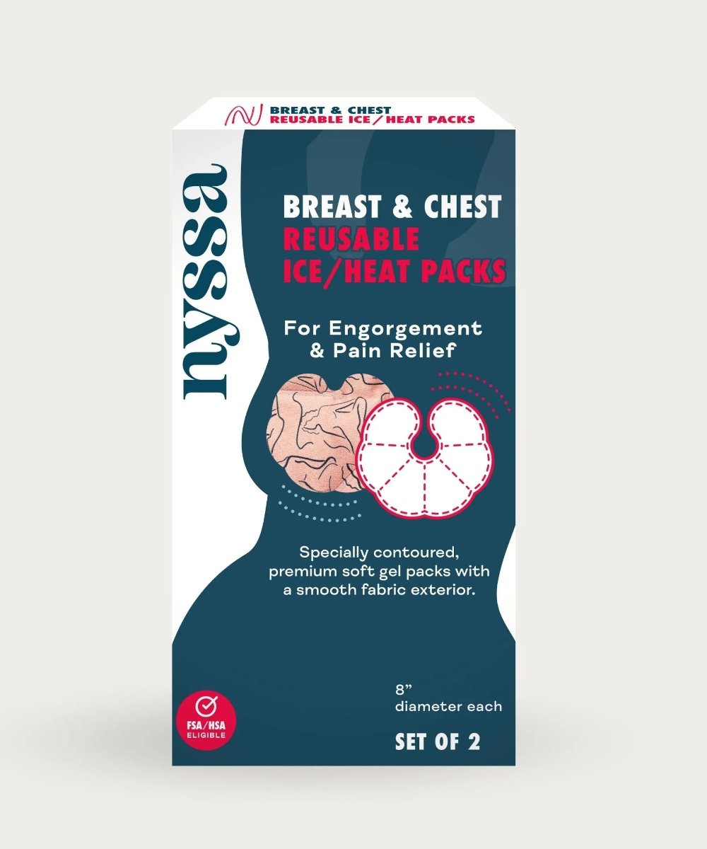 Breast & Chest Reusable Ice/Heat Packs (set of 2)