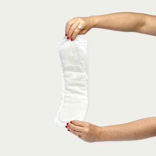 Organic Cotton Extra-Long Postpartum Pads, 8-Ct Pack, Sample
