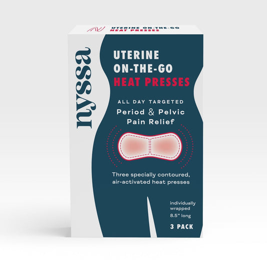 Uterine On-The-Go Heat Patches, 3-ct Boxes in Display-Ready Trays