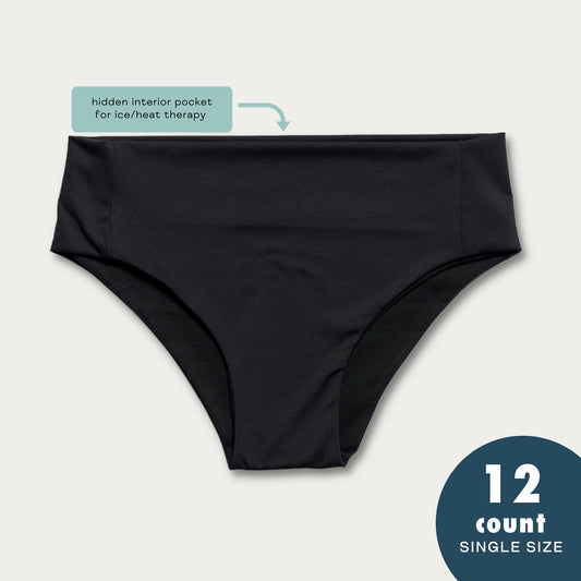 12-CT SELECT SIZE Period Comfort Underwear, Pouched